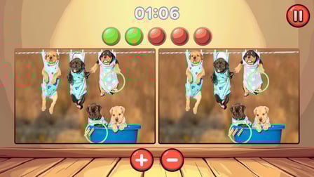 Bloodhound: Spot differences - Screenshot 1