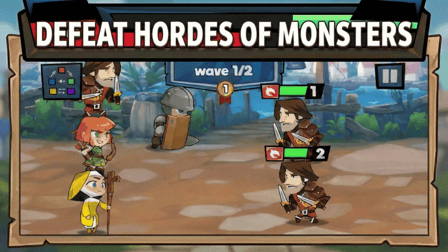 Heroes of the Dungeons: Match-3 RPG - Screenshot 3