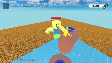 Noob: Floor Is Lava Get to Brainrot - Screenshot 3