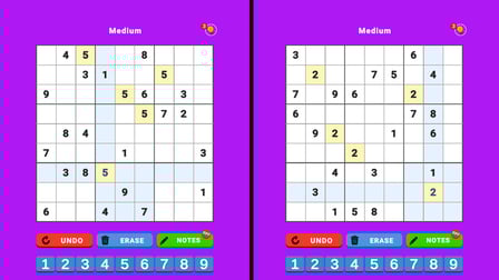 Sudoku: Master of Numbers - Screenshot 2