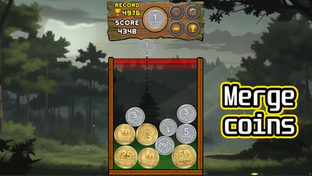 Merging Russian Rubles: Reach the Top Ten! - Screenshot 1