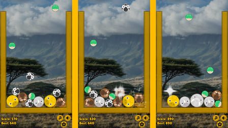 Merge: Animals in Africa - Screenshot 2