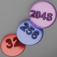 Merge balls 2048