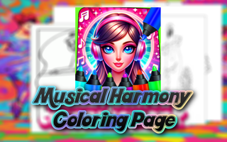 Musical Harmony Coloring Page