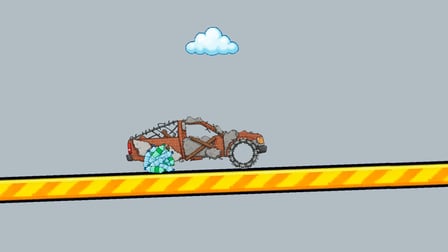 Build a Car from Trash - Screenshot 2