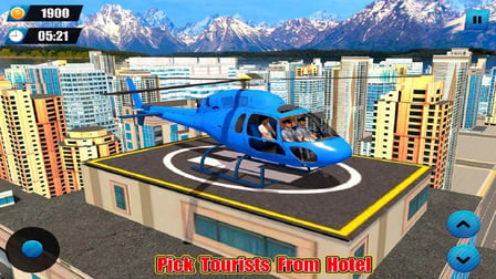 Helicopter Taxi Tourist Transport