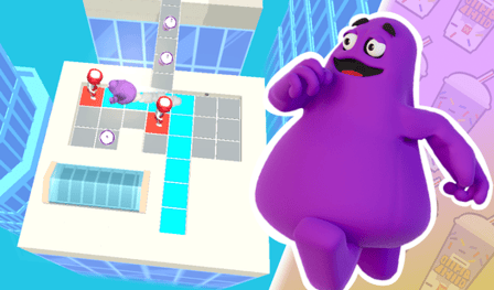 Grimace Shake: Monster Maze