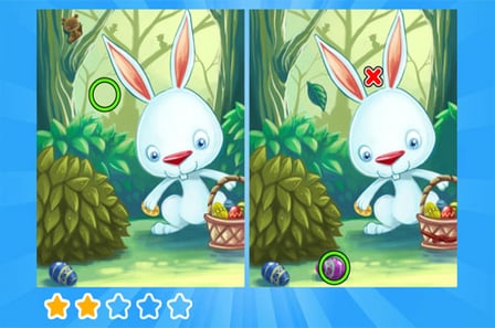 Find Differences Bunny