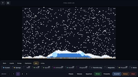 Pixel Sand Lab - Screenshot 1