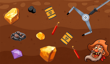 Miniera d'oro e artiglio avido
