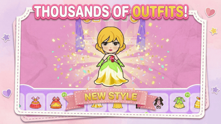 Paper Princess - Doll Dress Up - Screenshot 3