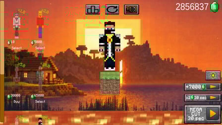 Slice Mine Let's Players! Cubic Cut! - Screenshot 1