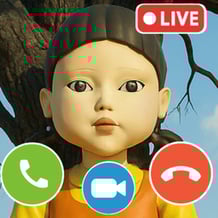 Squid Calls Game: Chat Prank, Video Call, Live