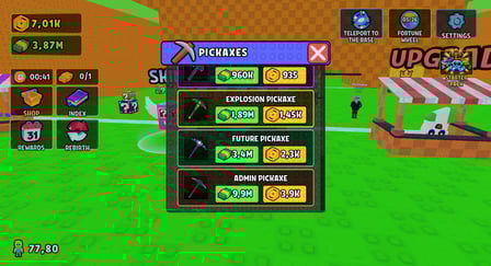 Shrink For Brainrots and Lucky Blocks - Screenshot 2