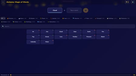 Alchemy: Magic of Words - Screenshot 1