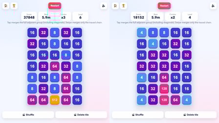 Blocks - Infinite merge 2048 - Screenshot 2