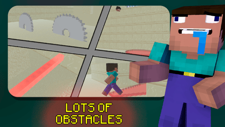 Just Noob 3D: Herobrine Escape - Screenshot 3