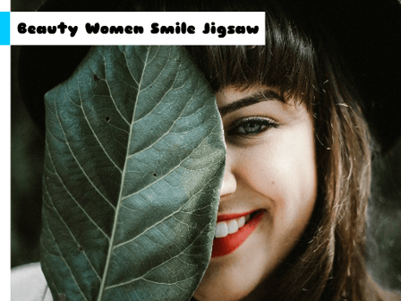 Beauty Women Smile Jigsaw