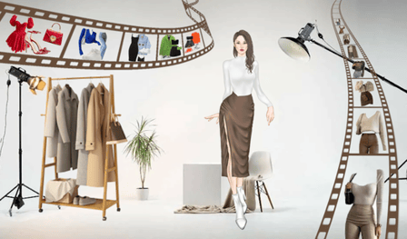 Dress up: Create a fashionable image