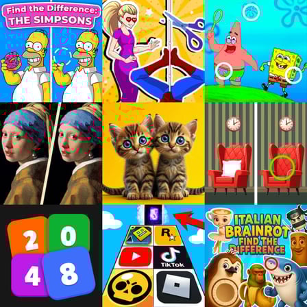 Spot The Difference Games