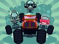Crazy Monster Trucks Memory