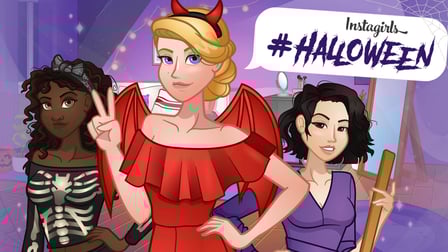 Instagirls Halloween Dress Up
