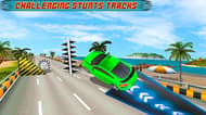 Marvelous Highway Car Stunt Ramp Car Stunt Race 