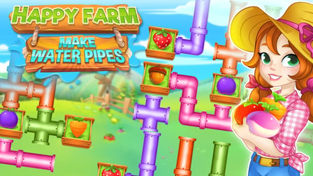 Happy farm make water pipes