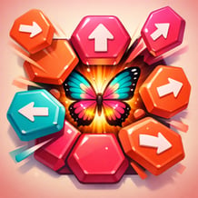 Hexa Away: Arrow Puzzle