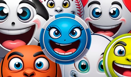 Connect the funny balls