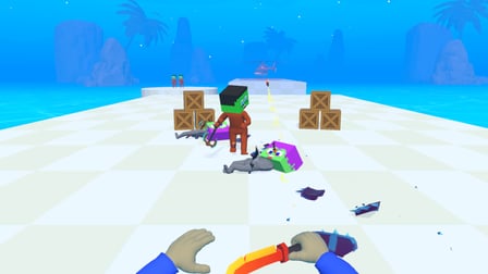 Nubik is a knife thrower against zombies - Screenshot 3
