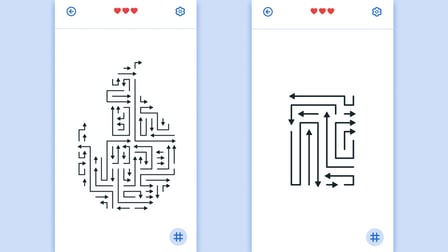 Arrow puzzle - Screenshot 1