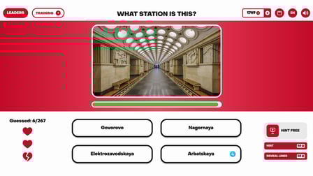 Moscow Metro Quiz: Guess All the Stations! - Screenshot 4