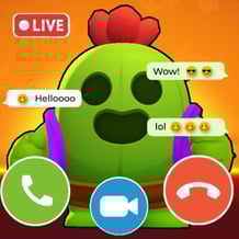 Call Brawl Stars: Chat Video Prank