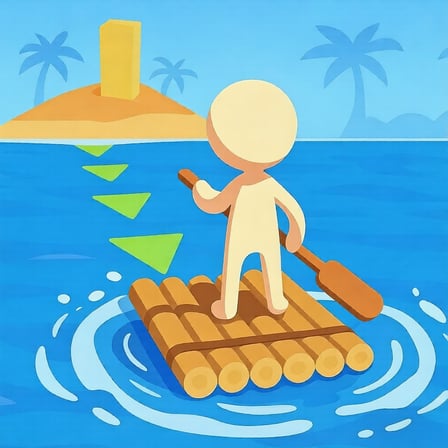 Lumbering At Sea