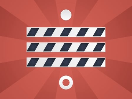 Line Barriers Game