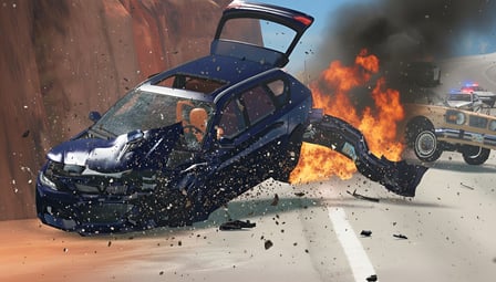 Car Crash Royale Accident - Screenshot 2