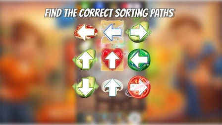 Food Sort: World Tour - Screenshot 2