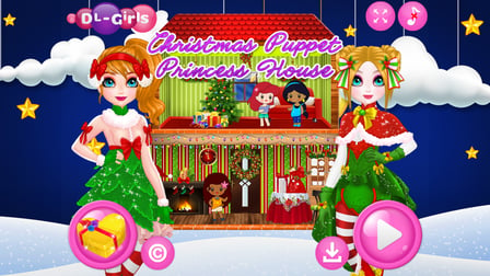 Christmas Puppet Princess House