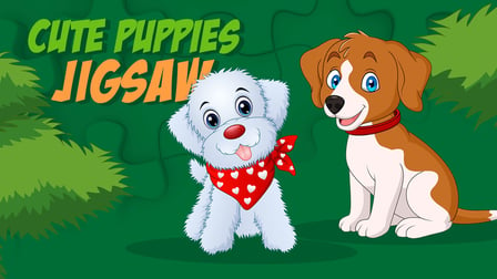 Cute Puppies Jigsaw