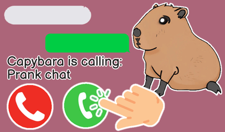 Capybara is calling: Prank chat