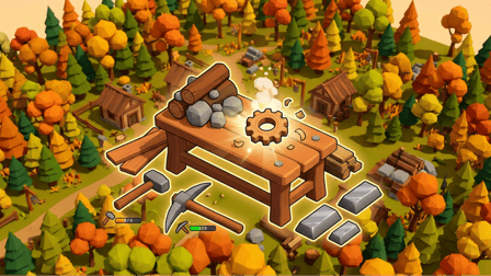 Worldgence – Relaxing Survival Crafting Adventure