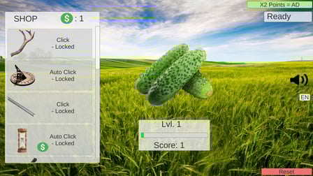 Vegetable Clicker - Screenshot 1