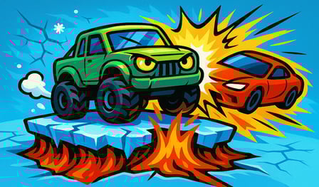 Dangerous Ice: Racing Simulator