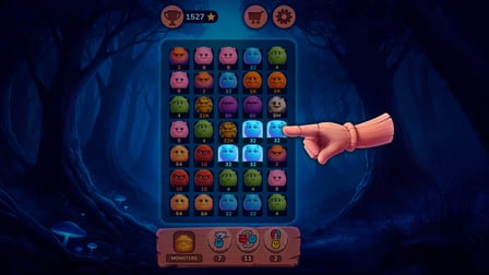 Fluffy Merge - Screenshot 1