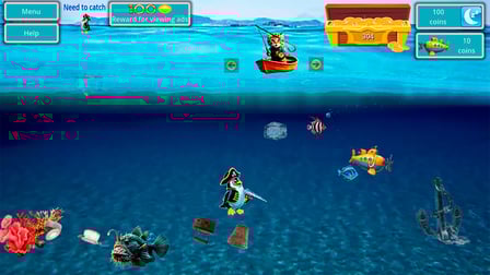 The Angler Kitten - Screenshot 1