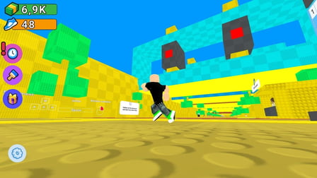 Obby: Collect Brainrots and dont't hit the press - Screenshot 2