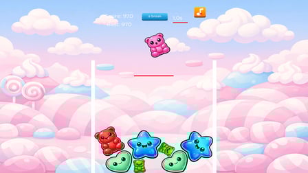 Merge gummy bears! Enjoy - Screenshot 5