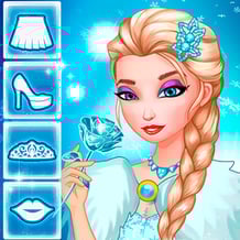 Elsa & Anna Frozen Dress Up: Icy Princess