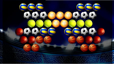 Bubble Shooter Golden Football